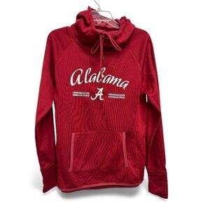 Colosseum Women’s Red Alabama Fleece Hoodie Large NWT